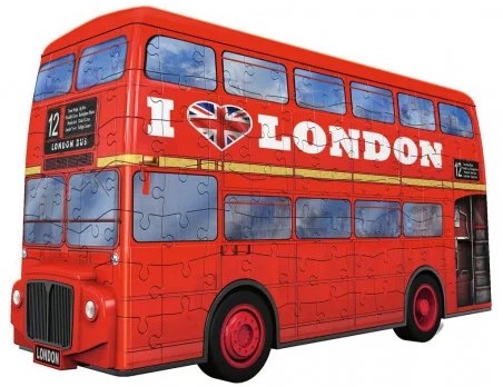 Puzzle 3D bus londonien Ravensburger